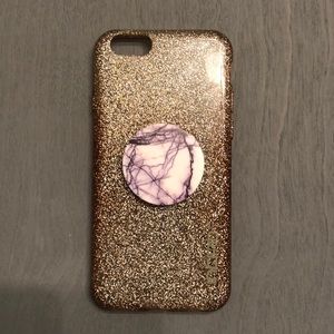 iphone 6/6s glitter case